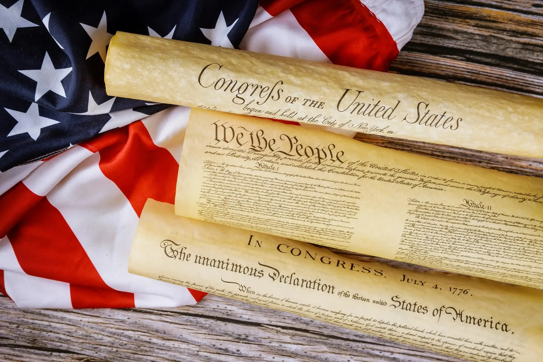 Historical documents under a magnifying glass